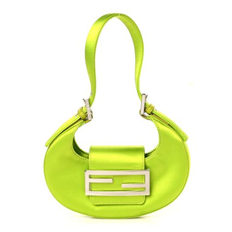 wasabi fendi cookie hobo bag.